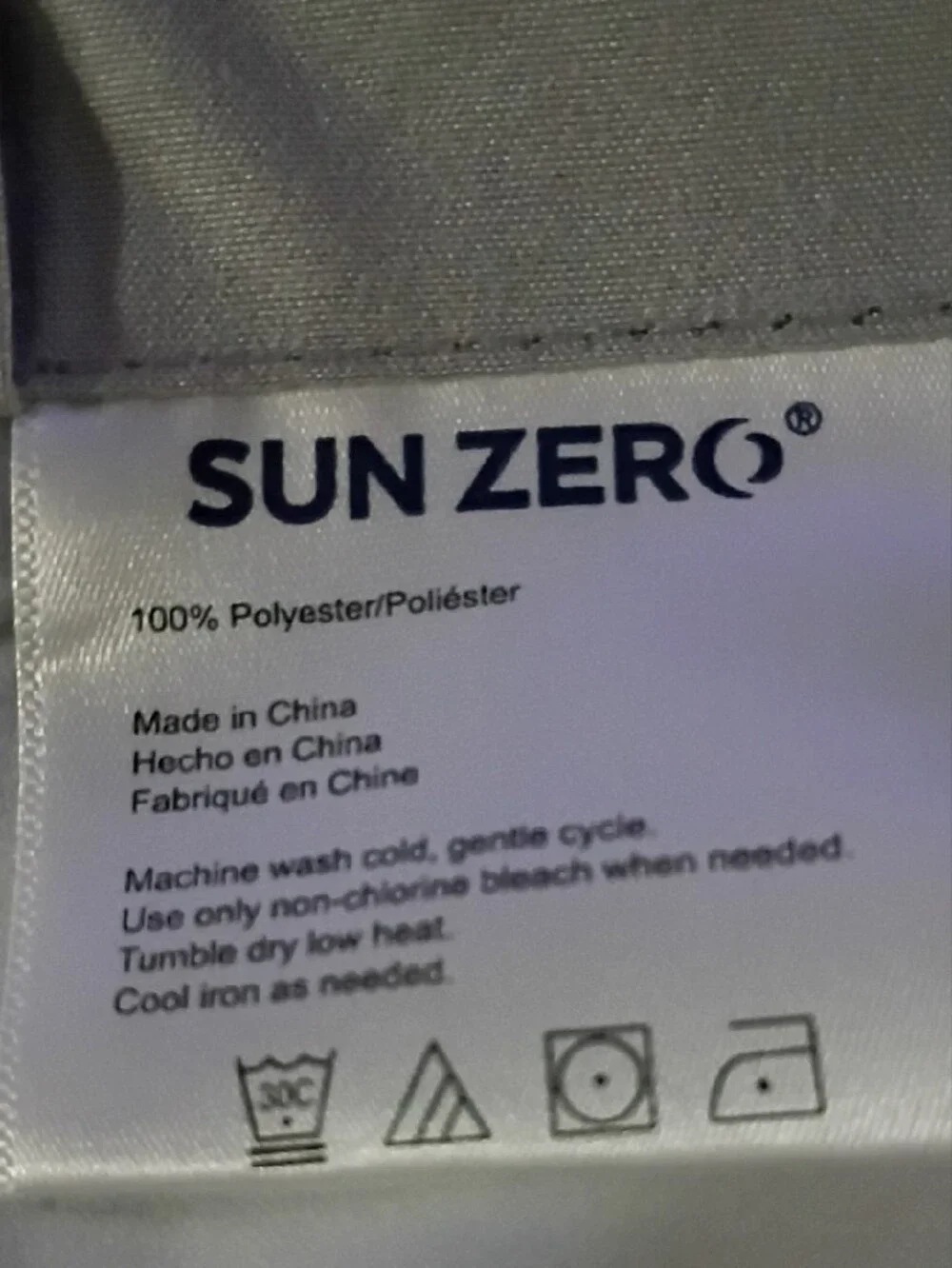 Light Gray Sun Zero Panel
